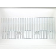 Predná mriežka 100x40cm 2xDr+4Klap+2xHnDr