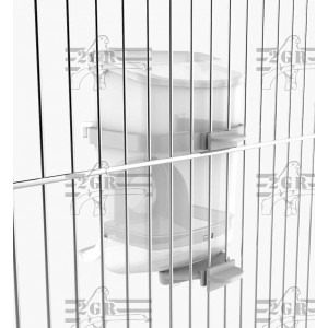 Art.323/I Držiaky pre upevnenie zásobníka  do vnútra klietky