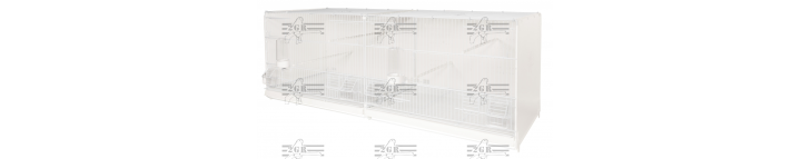 Chovná klietka Art.400,401,402,403 dĺžky 120 cm + príslušenstvo 2GR