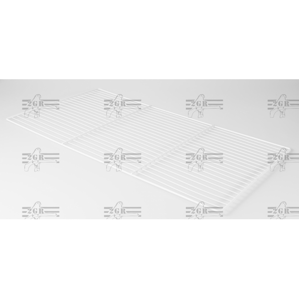 Art.404 drôtený rošt biely pre klietky 120cm 2GR