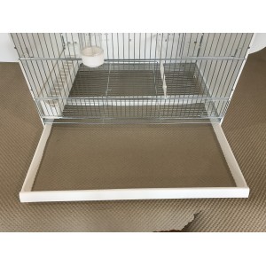 Art.402/5Z Chovná klietka 61x42x44 pozinkovaná so zadnou plast.stenou