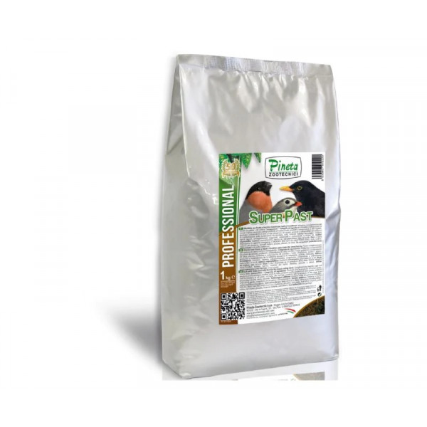 Super past - vaječná zmes pre hýľe, kosy, drozdy, sláviky, škorce 1kg