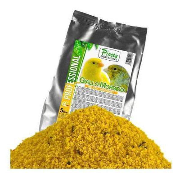 Giallo Morbido -vlhká vaječná zmes pre vtáky so žltým faktorom- kanáriky -preperovanie 1kg