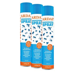 ARDAP UNI  3 ks -spray proti všetkým škodcom- 750 ml