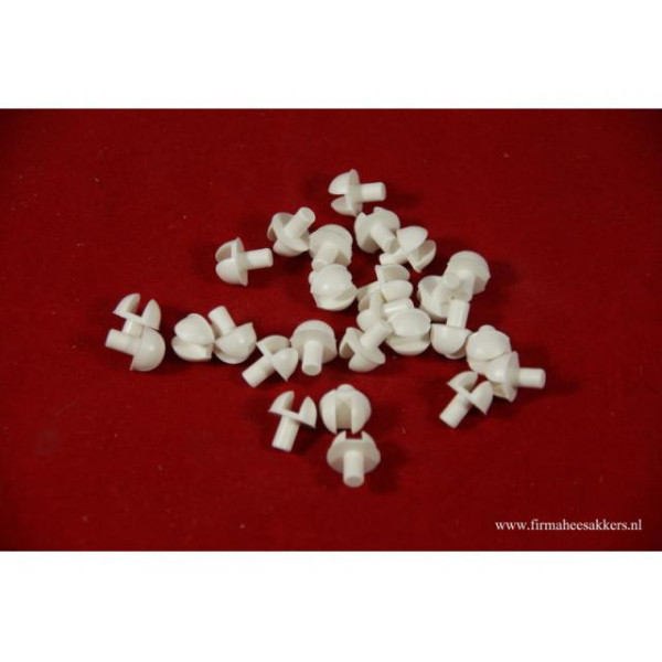 Plastový držiak na predné čelo klietky